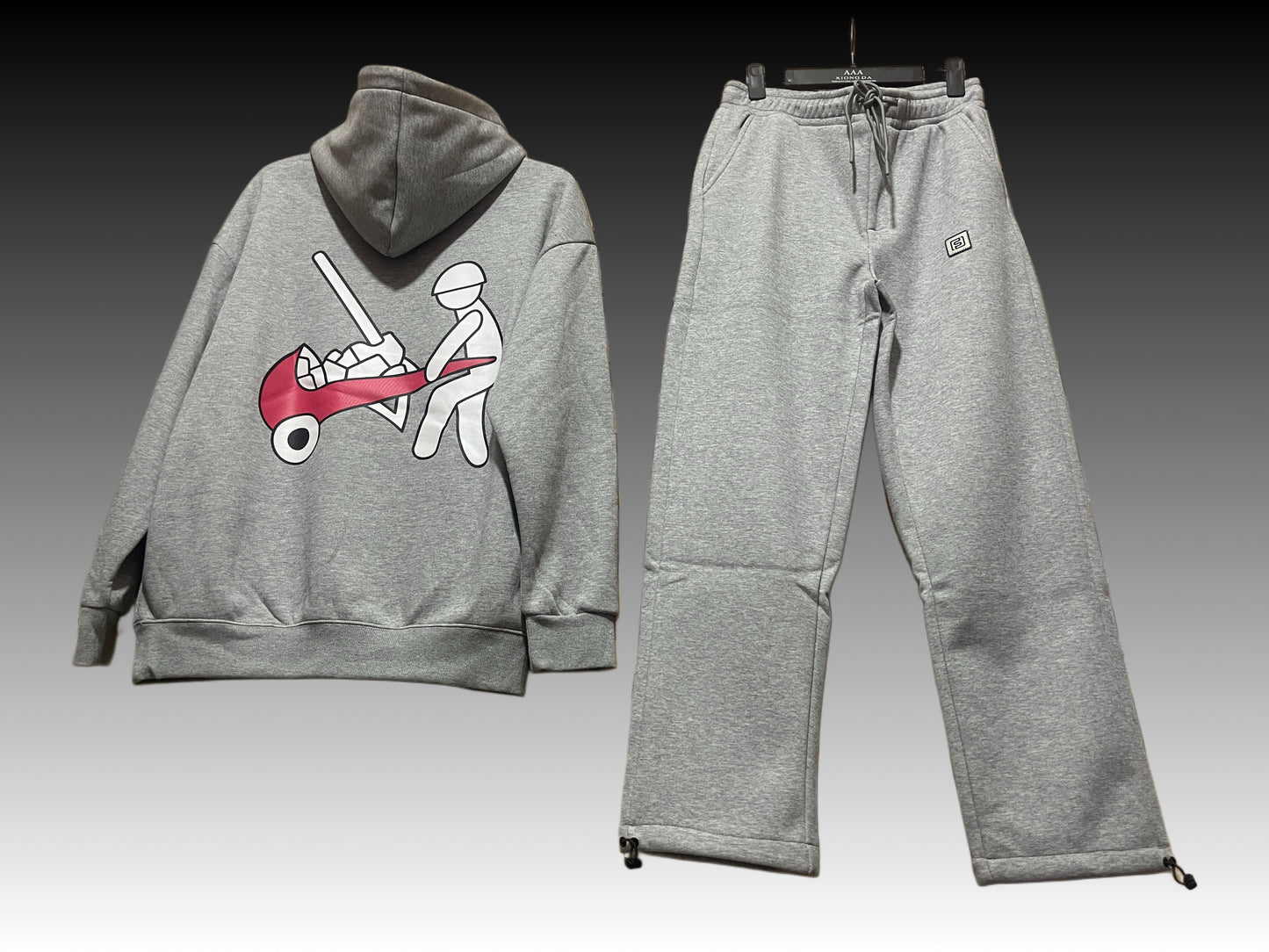 Gray Cotton Combo