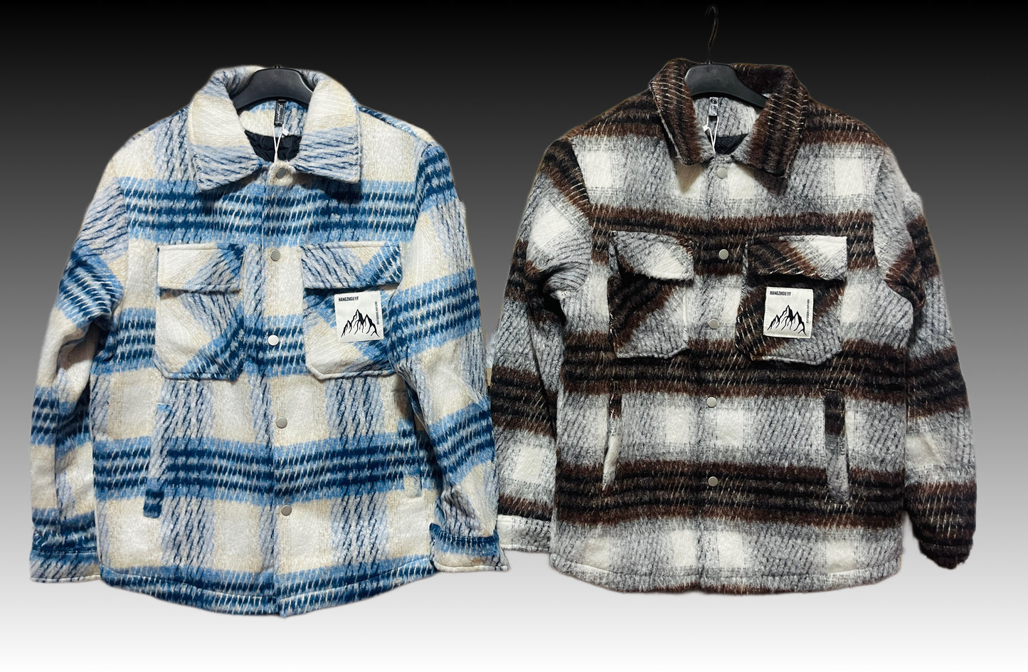 wollen cargo shirt
