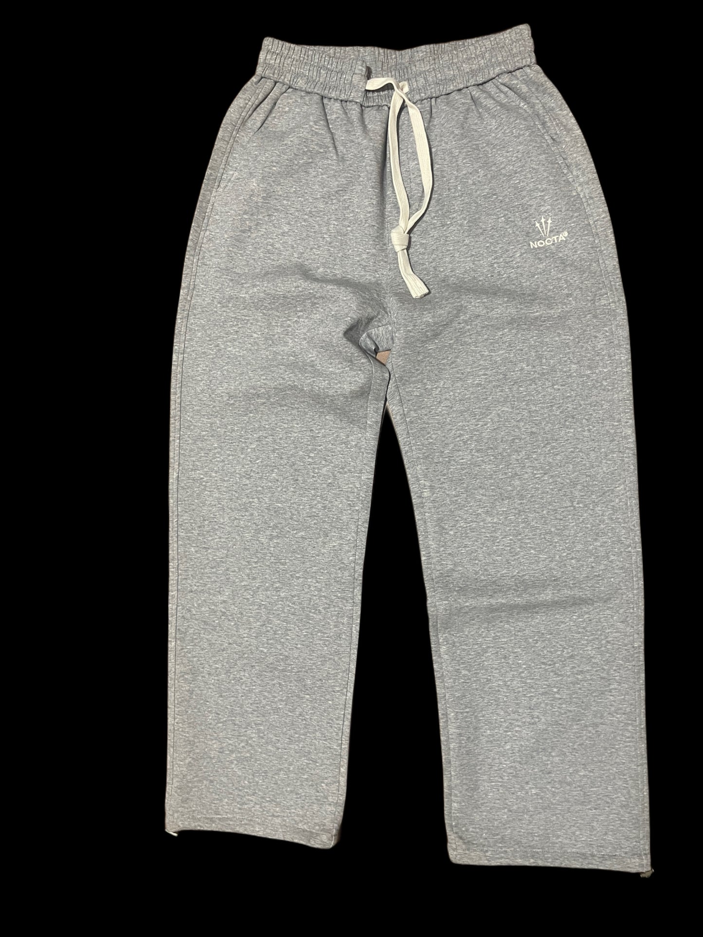 Cotton gray trousers