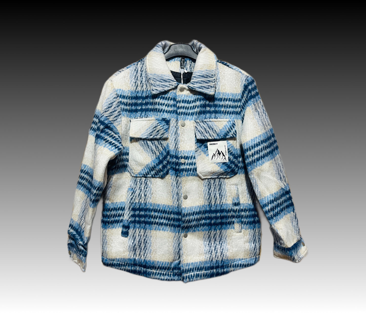 wollen cargo shirt
