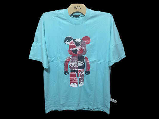 Cotton Unisex printed Drop-Shoulder oversized Tshirts