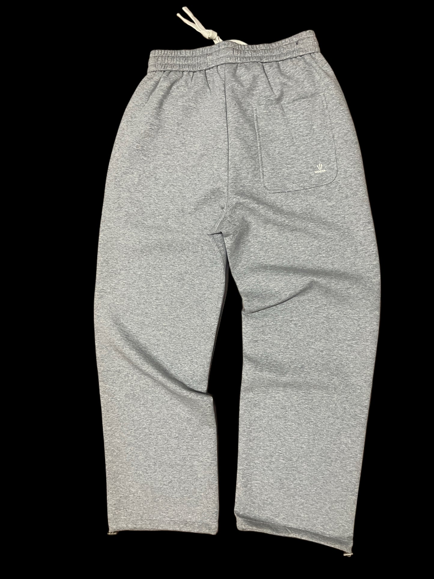 Cotton gray trousers