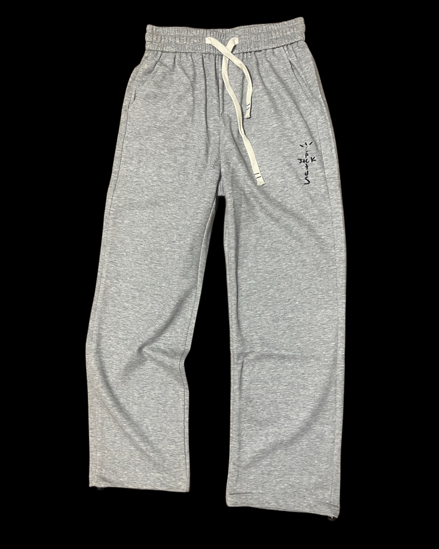 Cotton gray trousers