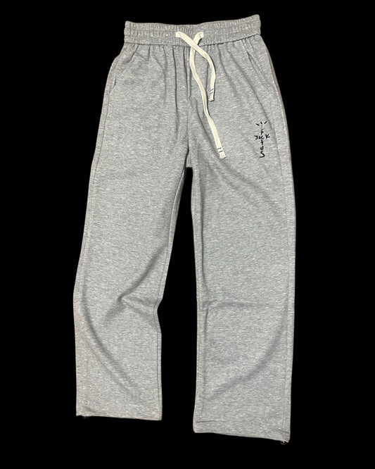 Cotton gray trousers