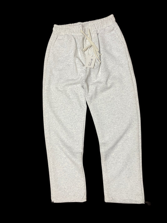 Gray baggy trousers