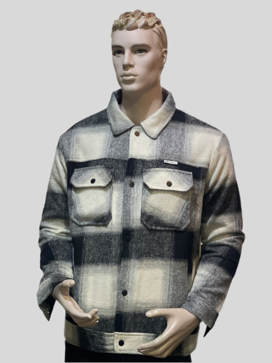 Wollen cargo shirt