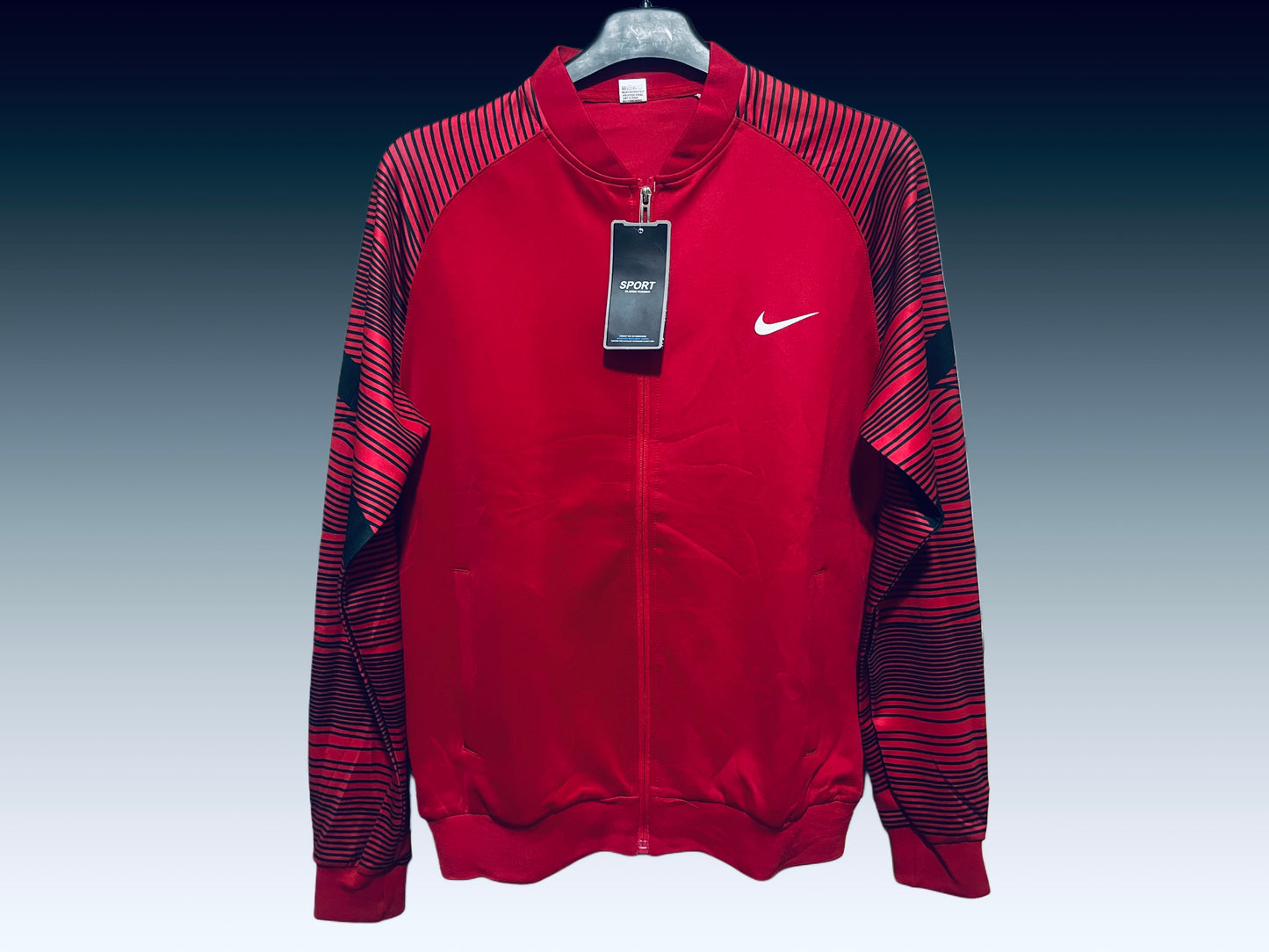 Red sports track
